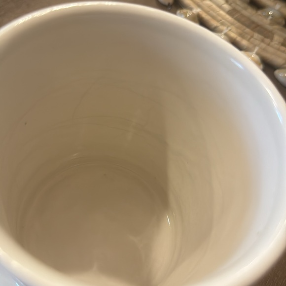 Anthropologie Classic “L” Monogram Coffee Mug White - Picture 6 of 6